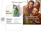 PRESENTATION FOLDERS - AUSTRALIA’S PREMIER DESIGN & BUILD - 50 PACK